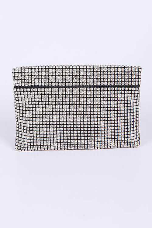 Rhinestone Iconic Soft Swing Bag