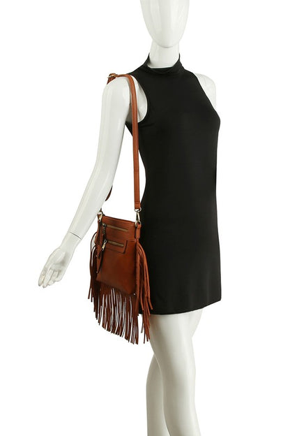 Western Fringe Crossbody Bag