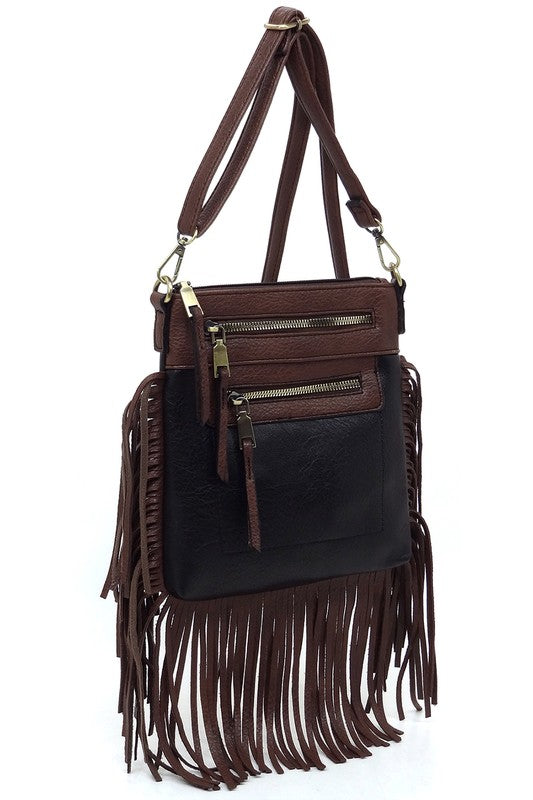 Western Fringe Crossbody Bag