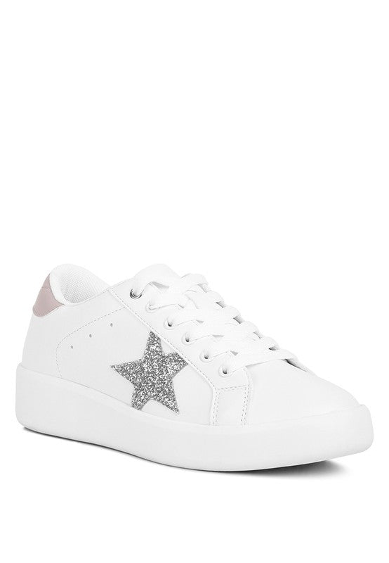 Starry Glitter Star Sneakers