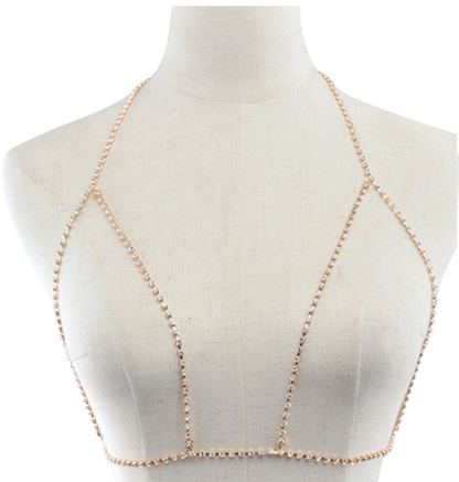 Women's Bikini Chest Necklace 