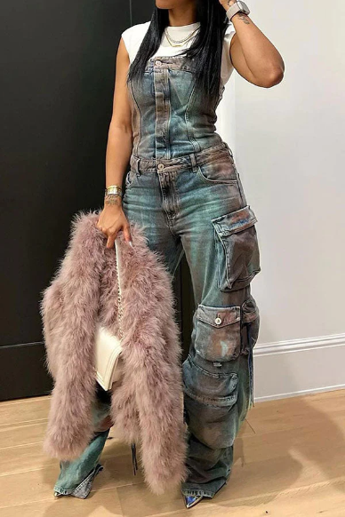 LolaLuxe Camo Jumpsuit