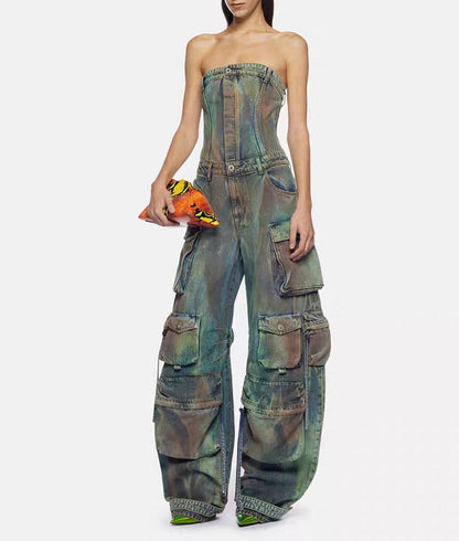 “Cargo-Chic” Jumpsuit