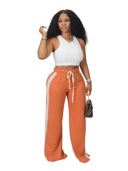 Casual Wide Leg Vaca Pants