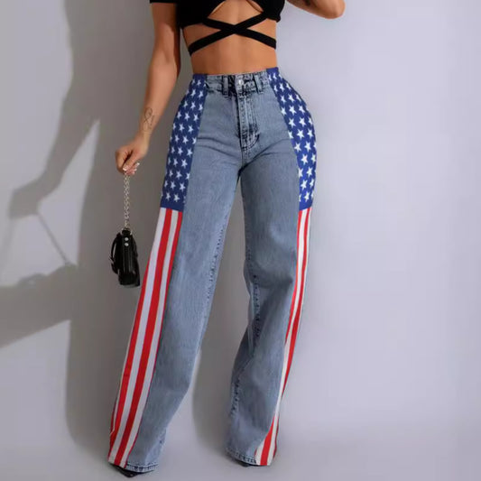 Waist USA Demin Pants