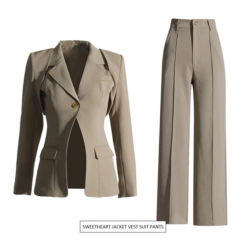 Three Piece Sweetheart Suit