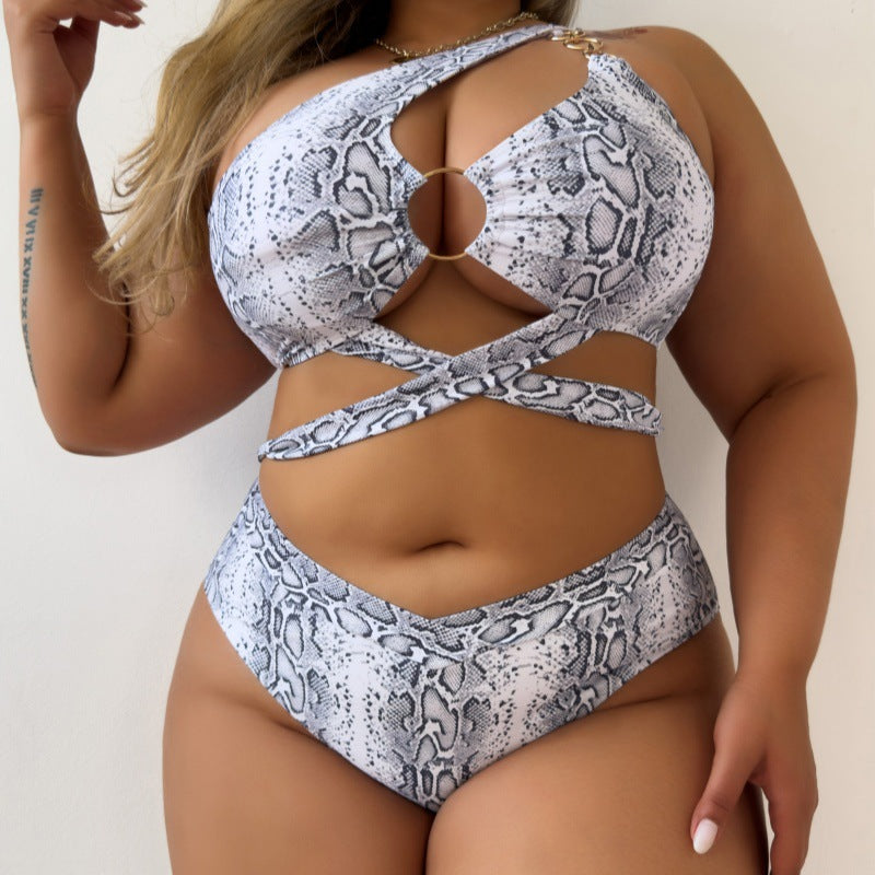 Luxe Curve Sexy Snakeskin Bikini