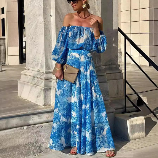 High Waist Elegant Maxi Dress