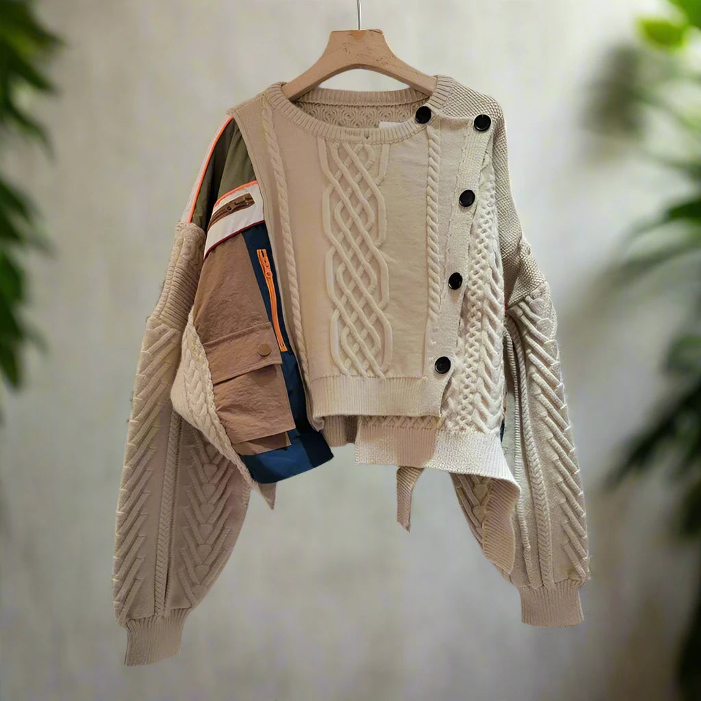 Knitted Cardigan Sweater