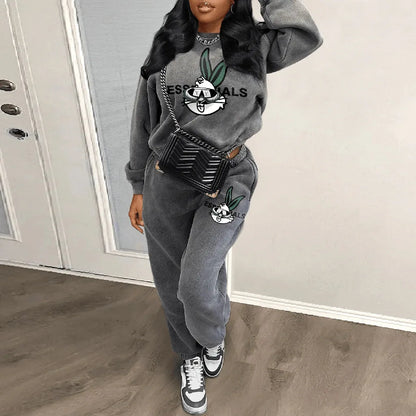 Plush Luxe Two Piece Track Suit