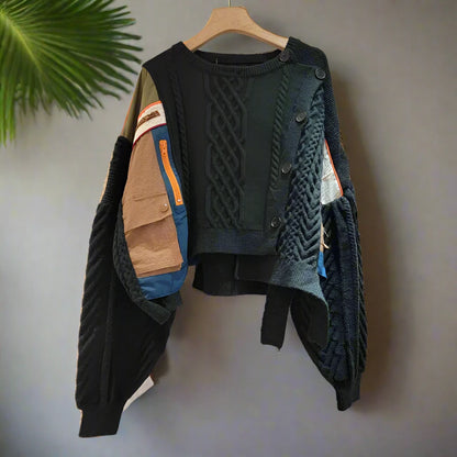 Knitted Cardigan Sweater