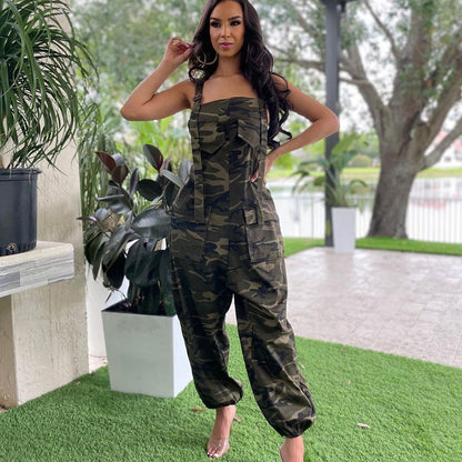 Boss Luxe Camo Jumpsuit