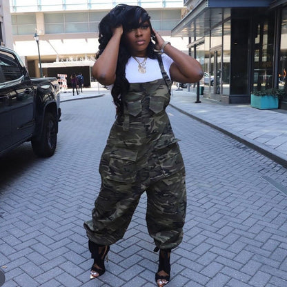 Boss Luxe Camo Jumpsuit