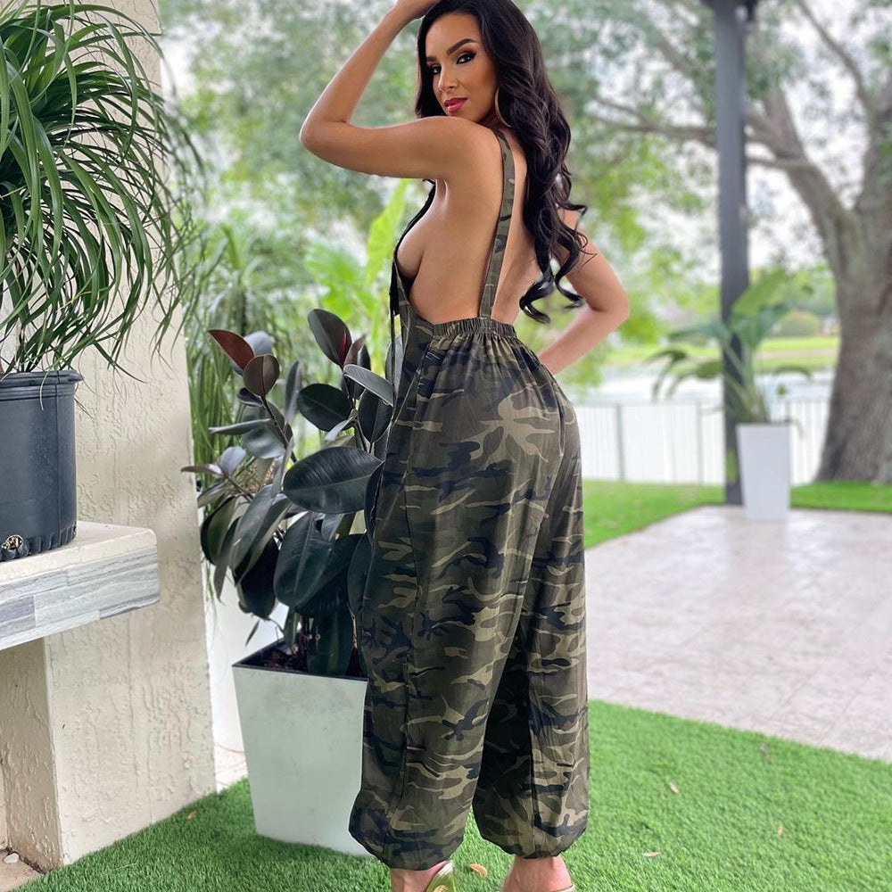 Boss Luxe Camo Jumpsuit