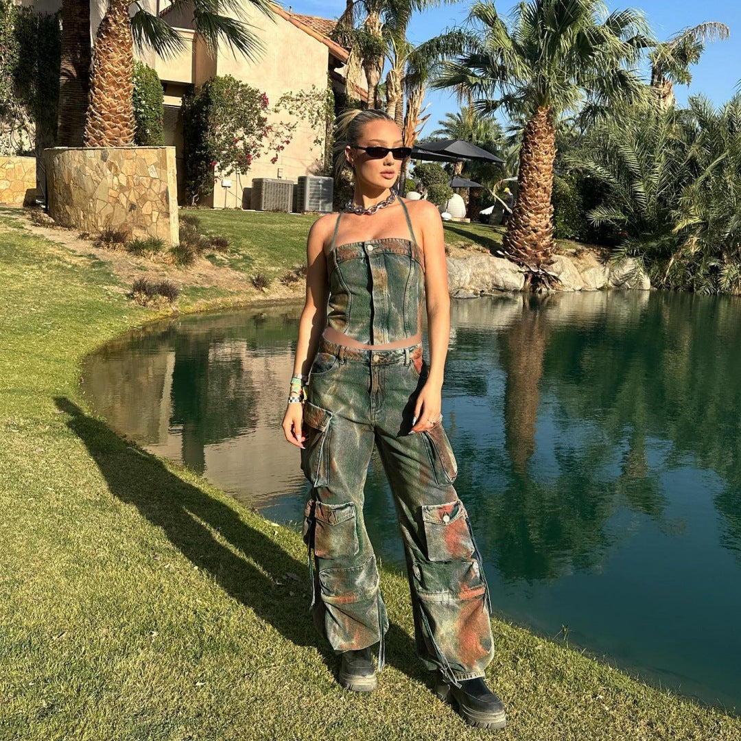 LolaLuxe Camo Jumpsuit